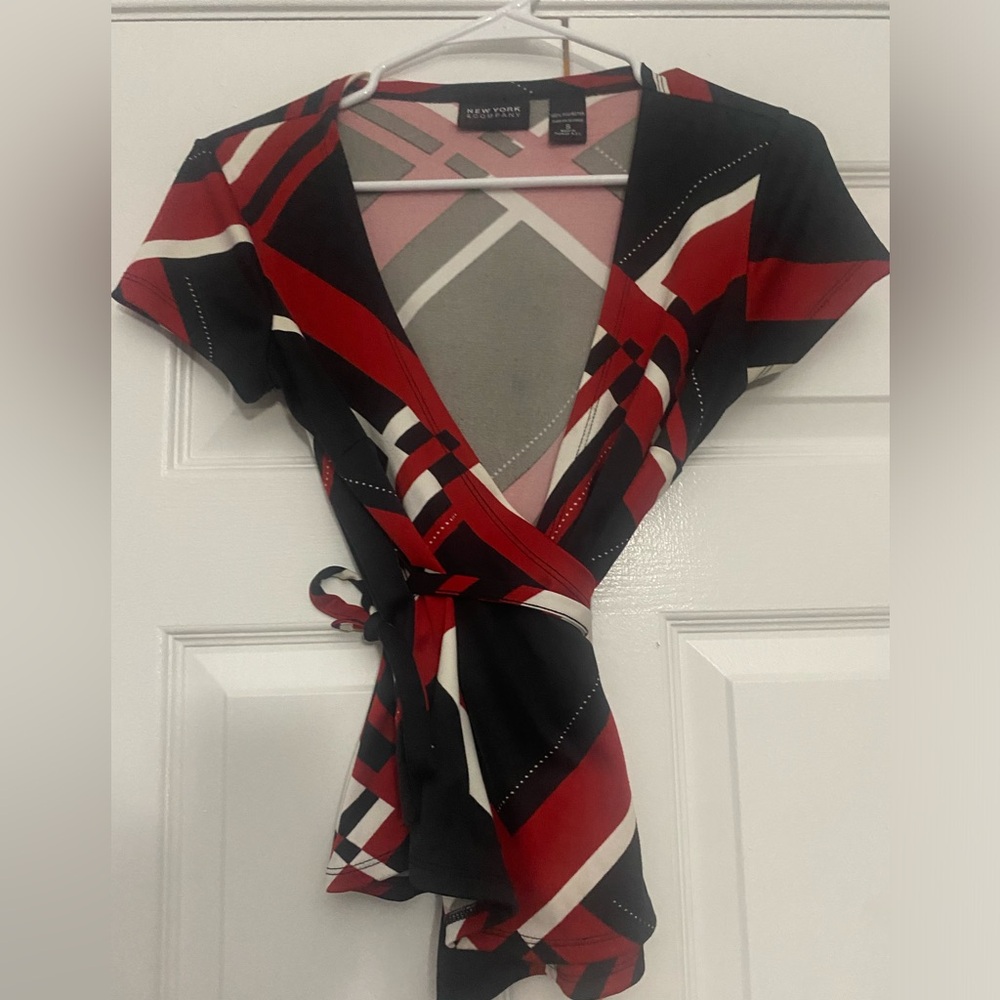 New York & Co Wrap Top